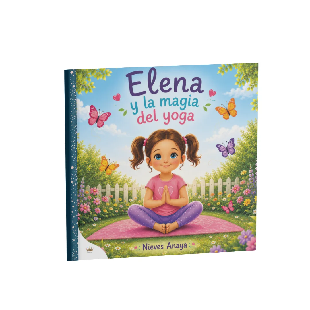 Portada del cuento Elena y la magia del yoga